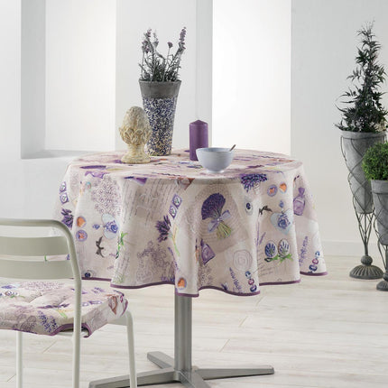 Nappe ronde 1m80  sentorial  anti tache infroissable