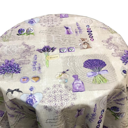 Nappe ronde 1m80  sentorial  anti tache infroissable