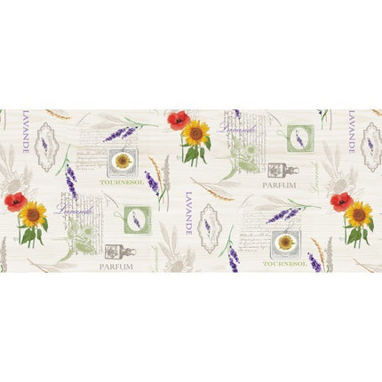 Nappe hélianthus  2m40 x 1m50 anti tache sans repassage