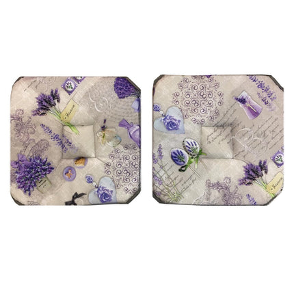 Coussin de chaise avec 4 rabats sentorial 36 cm x 36 cm