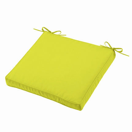 Coussin de chaise Sunny anis 40 x 40 x 5 cm Déhoussable Extérieur Imperméable