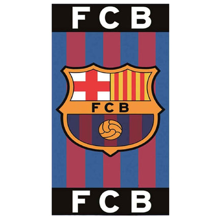 Serviette de plage FCB Barcelone barca ref  BAR02GM  170 cm x 100 cm