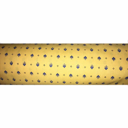 Tissu au mètre coton provençale vence jaune B all over