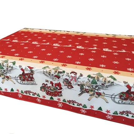 Nappe Noël Natale  anti tache et infroissable 2m40 x 1m50