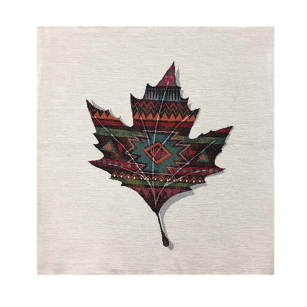 Housse de coussin 44 cm x 44 cm Feuille d'érable
