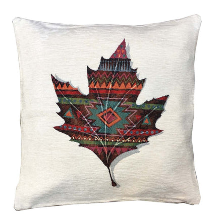 Housse de coussin 44 cm x 44 cm Feuille d'érable