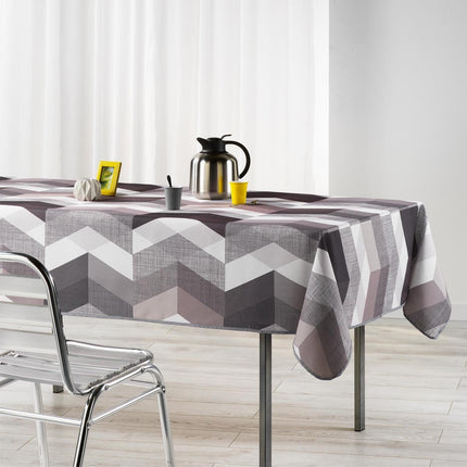 Nappe ultragraphic noir blanc 2m x 1m50 anti tache et sans repassage