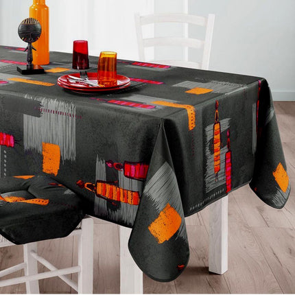 Nappe jaya anthracite 2m x 1m50 anti tache et sans repassage