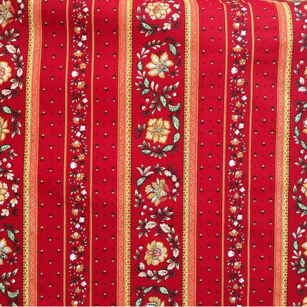 Tissu  au mètre coton  provençale vence R linéaire largeur 1m60