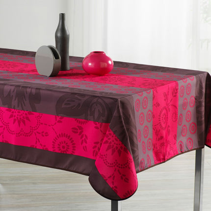 Nappe  ronde 1m60 ref JN05-6 anti tache infroissable