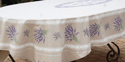 Nappe coton valensole lin 2m50/1m55
