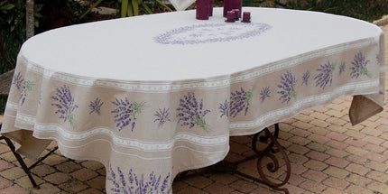 Nappe coton valensole lin 2m50/1m55