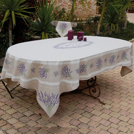 Nappe coton valensole lin 2m50/1m55