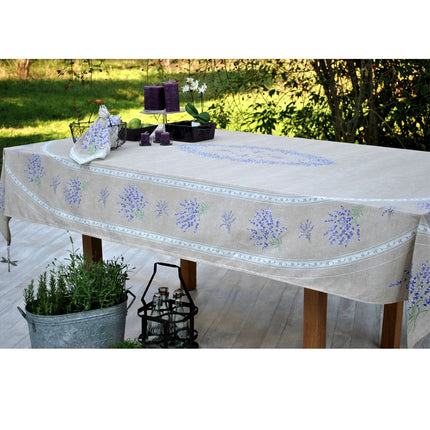 Nappe coton valensole lin 2m50/1m55