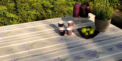 Nappe coton 2m/1m55  valensole lin