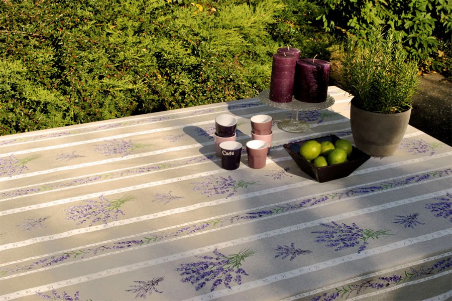 Nappe coton 2m/1m55  valensole lin