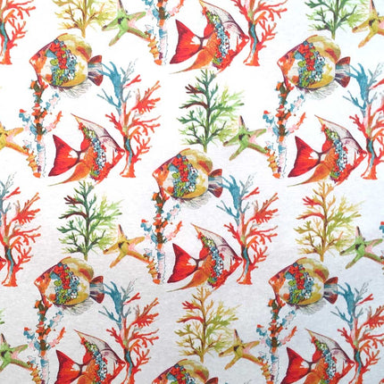 Tissu au mètre MARVIN coton enduit plastifié 140 cm de large