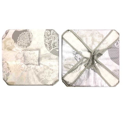 Coussin de chaise à rabats Barbara 36 cm x 36 cm