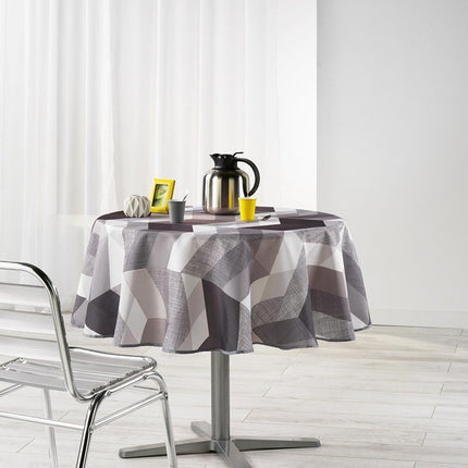 Nappe ronde 1m80 ultragraphic N anti tache et sans repassage