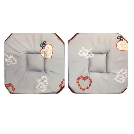 Coussin de chaise avec attache 4 rabats gallinou 36 cm  x 36 cm