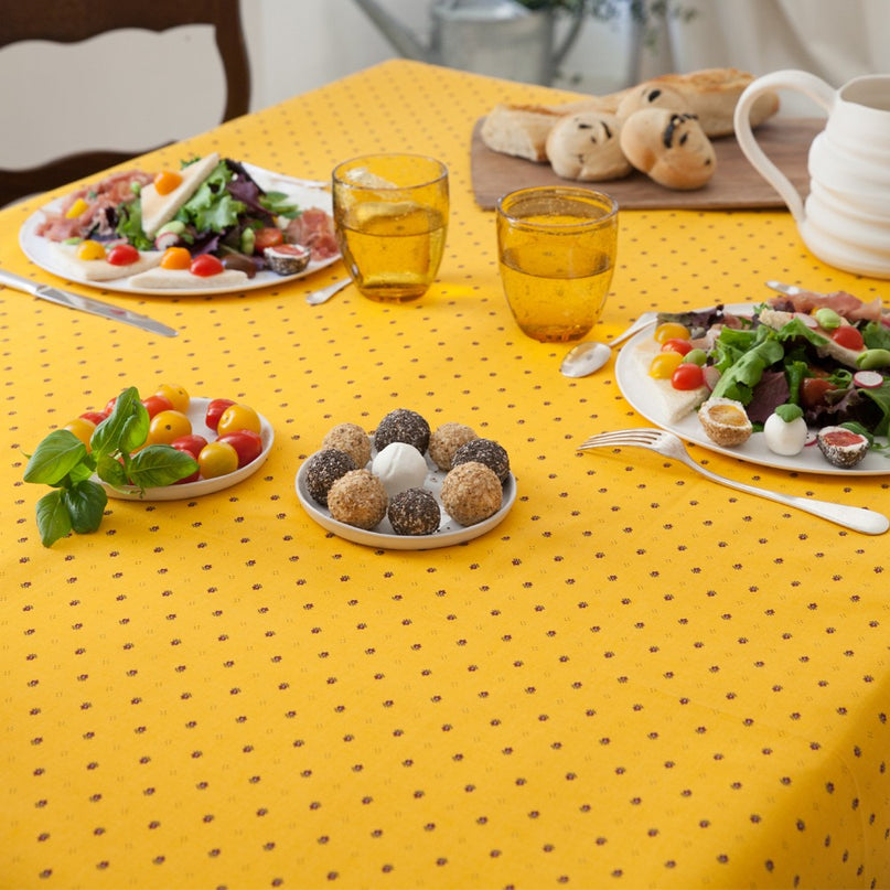 Nappe Exclusif Jaune R coton 3m x 1m50