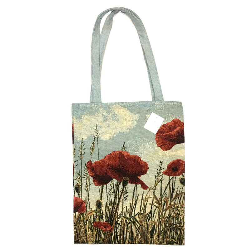 Sac en tissu tissé Pavots