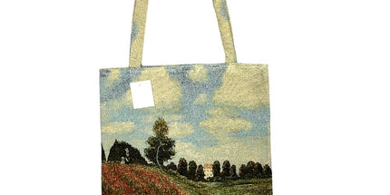 Sac en tissu tissé les Coquelicots de Monet