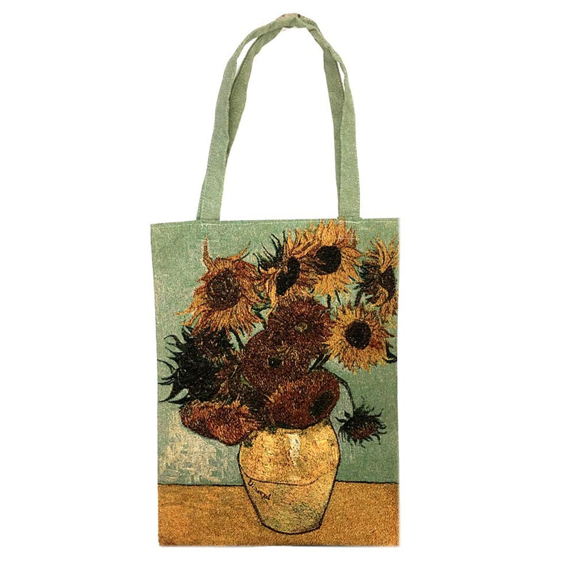 Sac en tissu tissé les Tournesols de Van Gogh