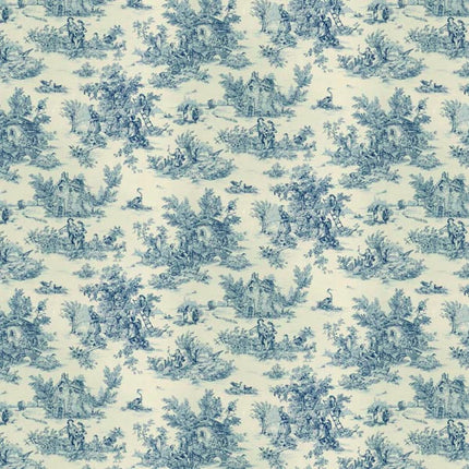 Tissu au mètre coton Toile de jouy Mini Pastorale LB largeur 1m60