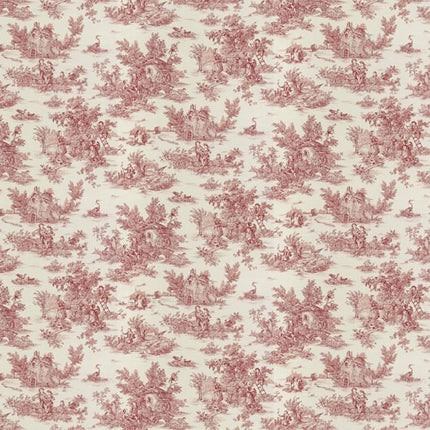 Tissu au mètre coton Toile de jouy Mini Pastorale LR largeur 1m60