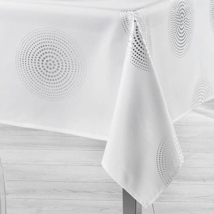 Nappe atome B argent 2m40 x 1m50 anti tache infroissable