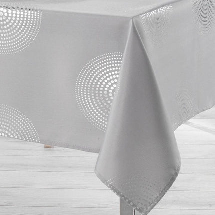 Nappe atome G argent 2m40 x 1m50 anti tache infroissable