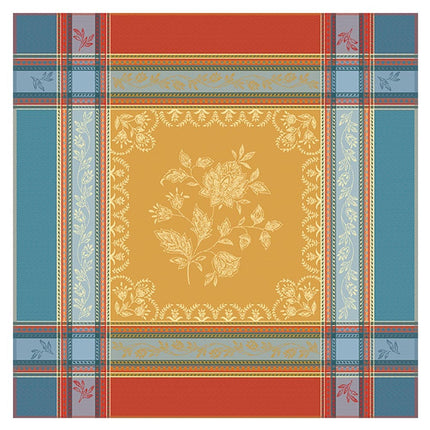 Serviette jacquard Téflon Ramatuelle curry  50 cm x 50 cm