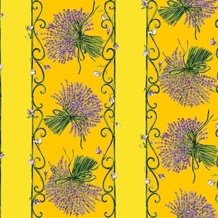 Bouquet de Lavande Jaune ENDUT PLASTIFIE