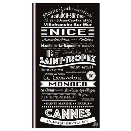 Serviette de plage La Provence MGN 172  90 cm x 170 cm