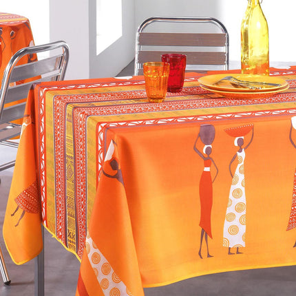 Nappe Kikko Africaine 2m x 1m50 anti tache et sans repassage