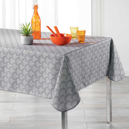 Nappe victory gris 3m50 x 1m50 anti tache et sans repassage