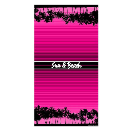 Serviette de plage world is pink 90cm x 170cm JQ134