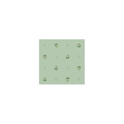 Tissu au mètre coton exclusif vert largeur 1m60