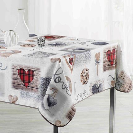 Nappe Love 2m x 1m48 Ref 33752 anti tache infroissable