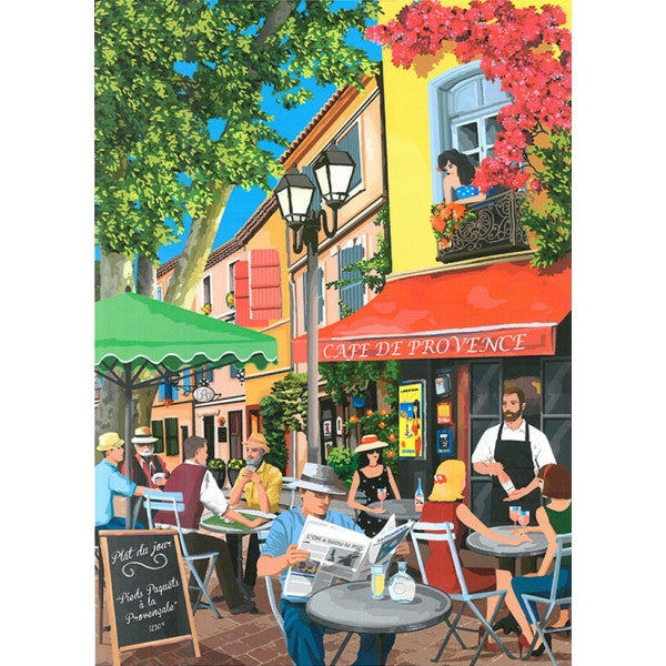 Torchon Café Provençal 50 cm x 70 cm