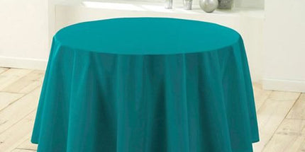 Nappe ronde unie essentielle B 1m80 anti tache infroissable