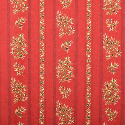 Tissu au mètre coton clos des oliviers R largeur 1m60
