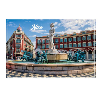 Torchon Nice Fontaine 40 cm x 60 cm Polycoton