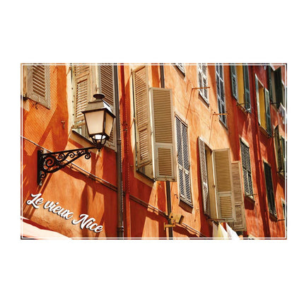 Torchon Vieux Nice Fenêtres 40 cm x 60 cm Polycoton