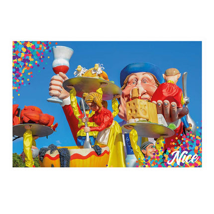 Torchon Carnaval de Nice 0060 Polycoton 40 cm x 60 cm