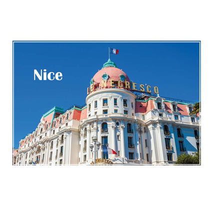 Torchon Nice Negresco  21 cm x 41 cm Polycoton