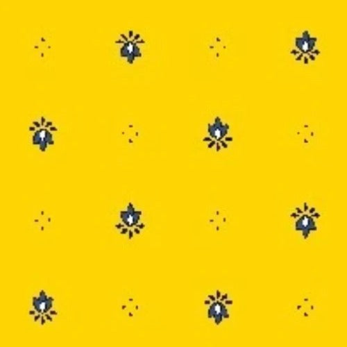 Serviette exclusif jaune bleu