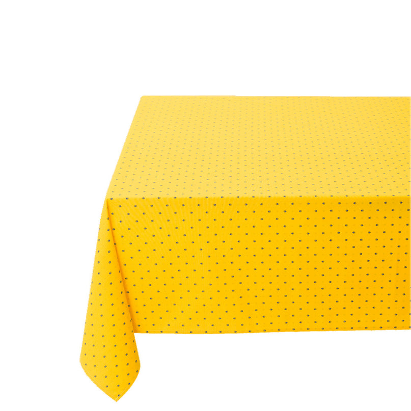 Nappe exclusif jaune bleu enduite 2m / 1m50