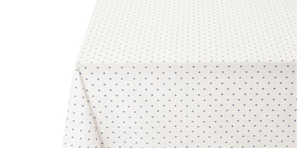 Nappe exclusif blanc bleu enduite 2m / 1m50